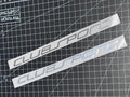 VW Golf GTI Clubsport Metall, Chrom Look  Sticker