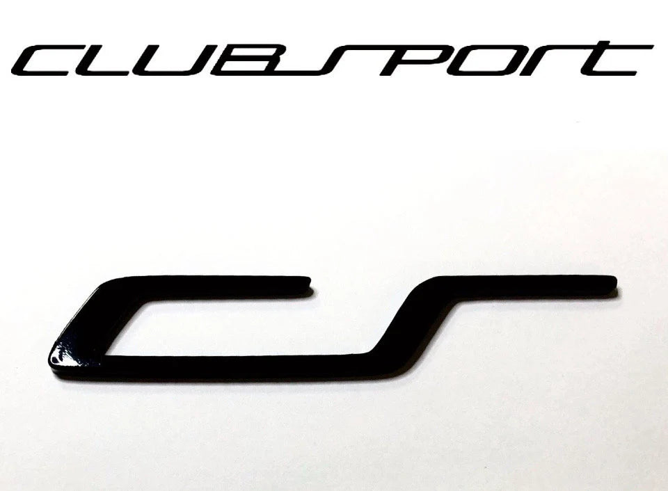 VW Golf GTI CLUBSPORT Emblem Logo, Schriftzug selbstklebend