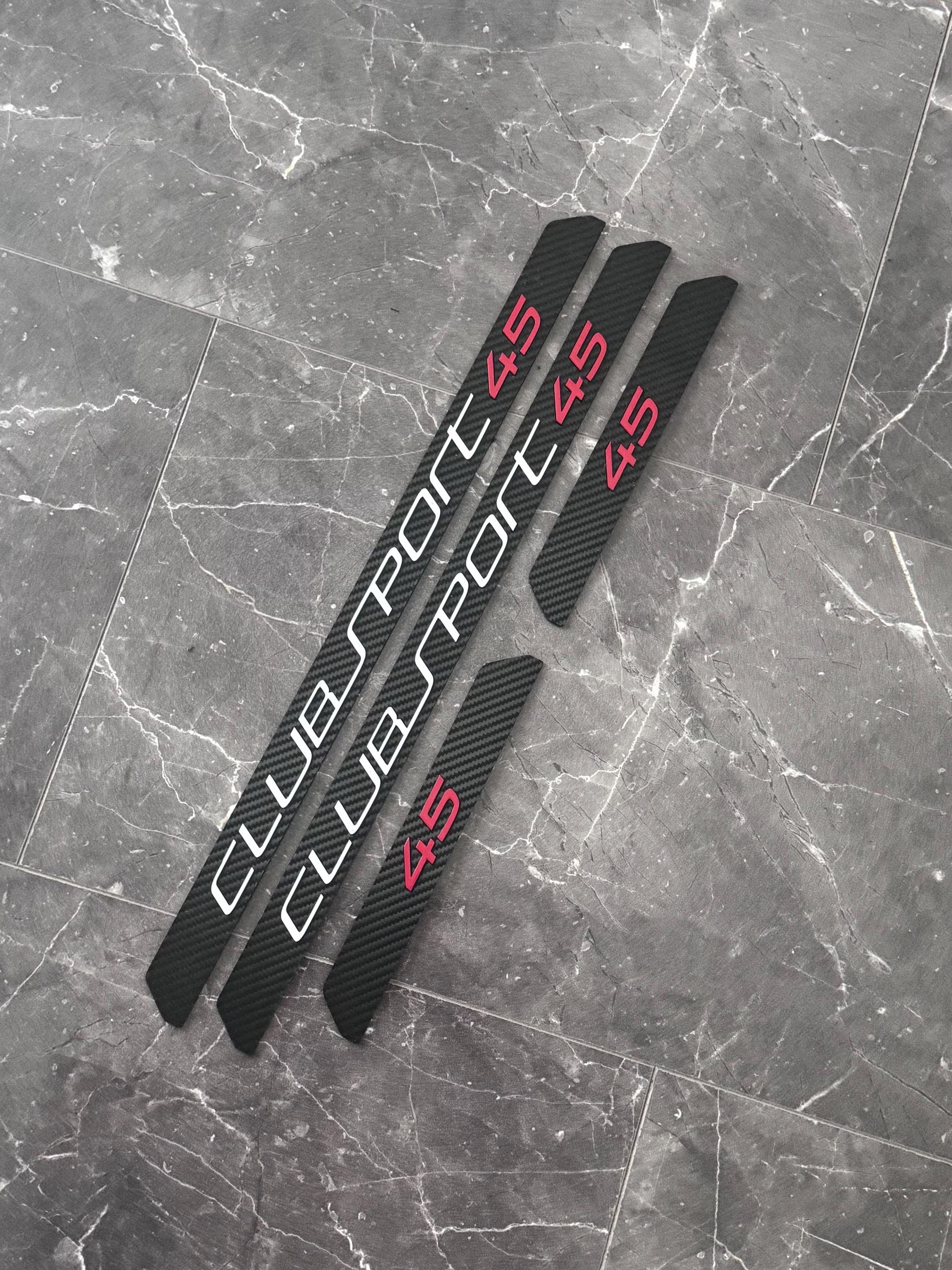 Golf 8 GTI Clubsport Einstiegsleisten in Carbon Look