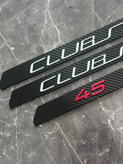 Golf 8 GTI Clubsport Einstiegsleisten in Carbon Look