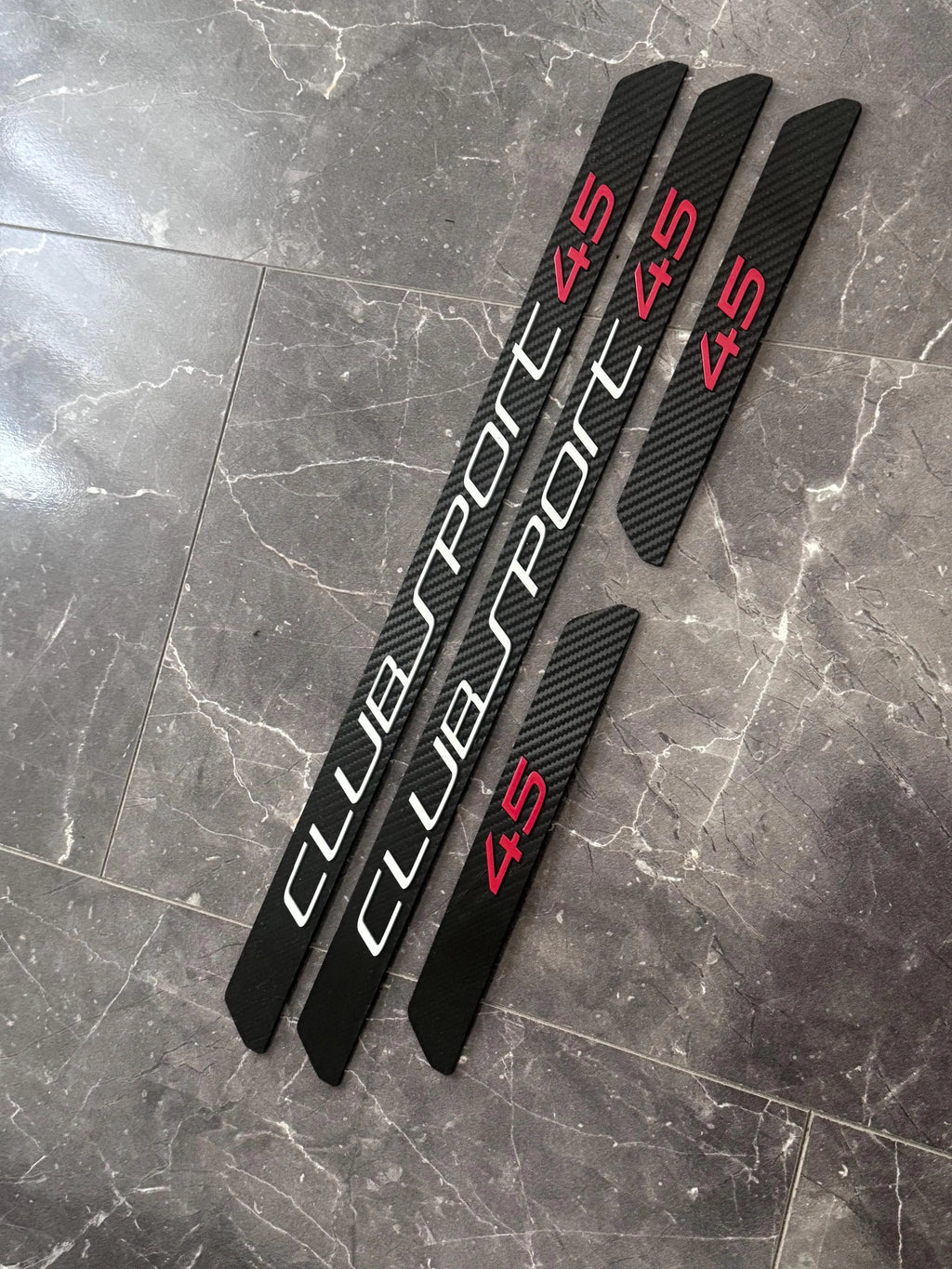 Golf 8 GTI Clubsport Einstiegsleisten in Carbon Look