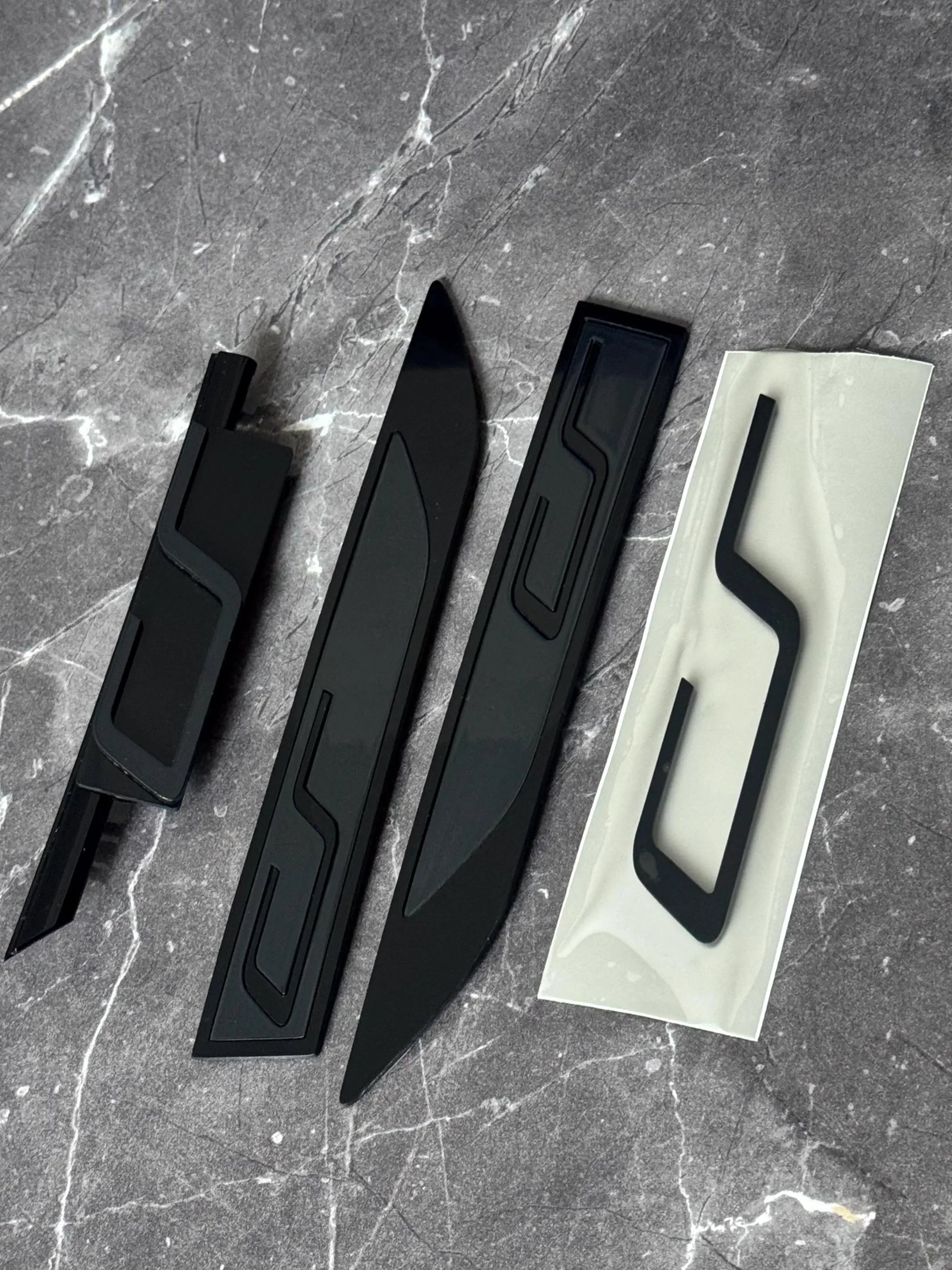 VW Golf 8 GTI Clubsport  Emblem Set (kundenspezifische Anfertigung in verschiedenen Farben möglich)