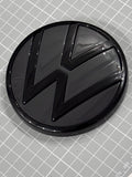 VW Golf 8 GTI Heck VW Original Logo in Black / Urano grey