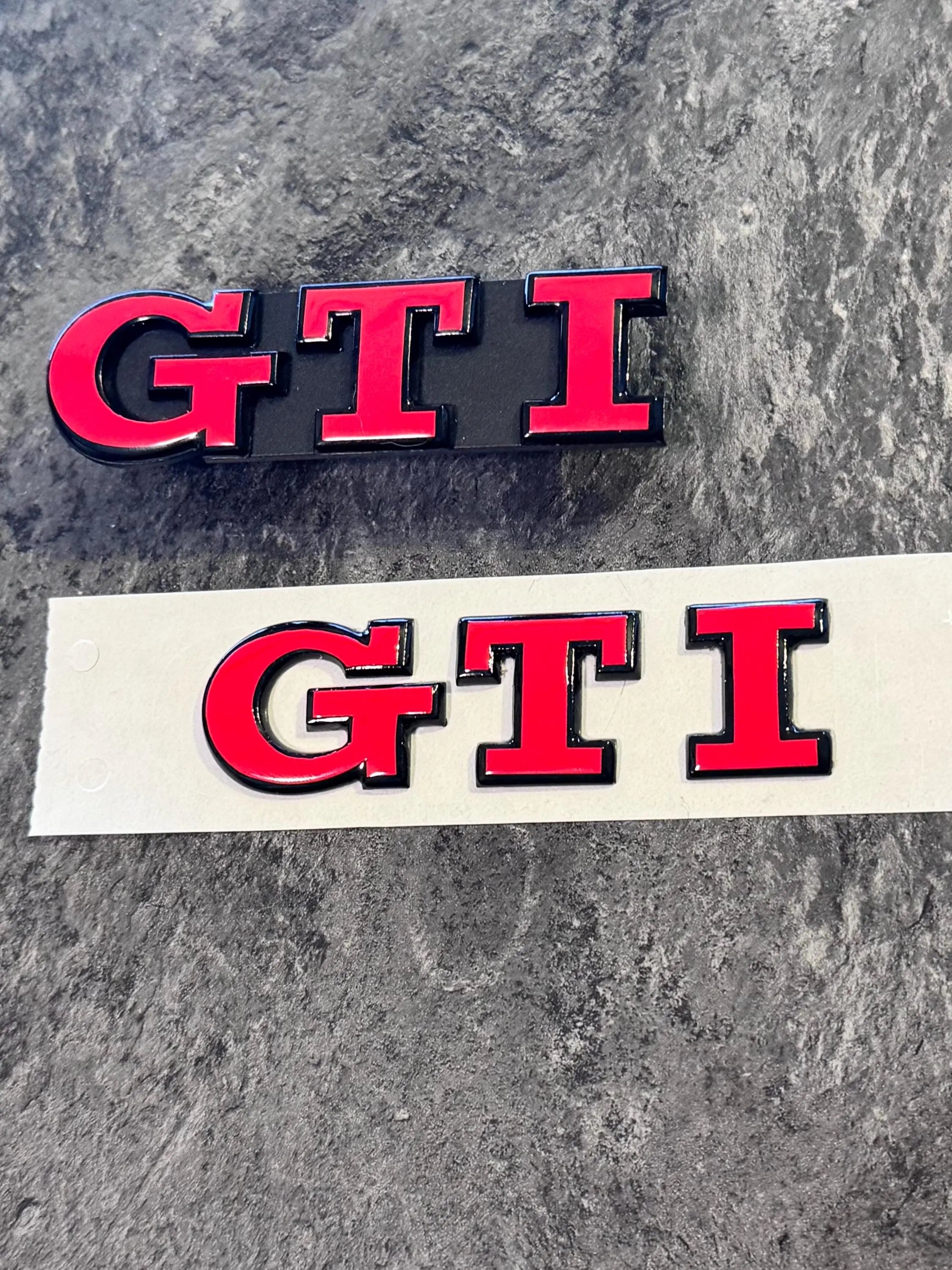 Golf 7 GTI / TCR Emblem Set Original VW