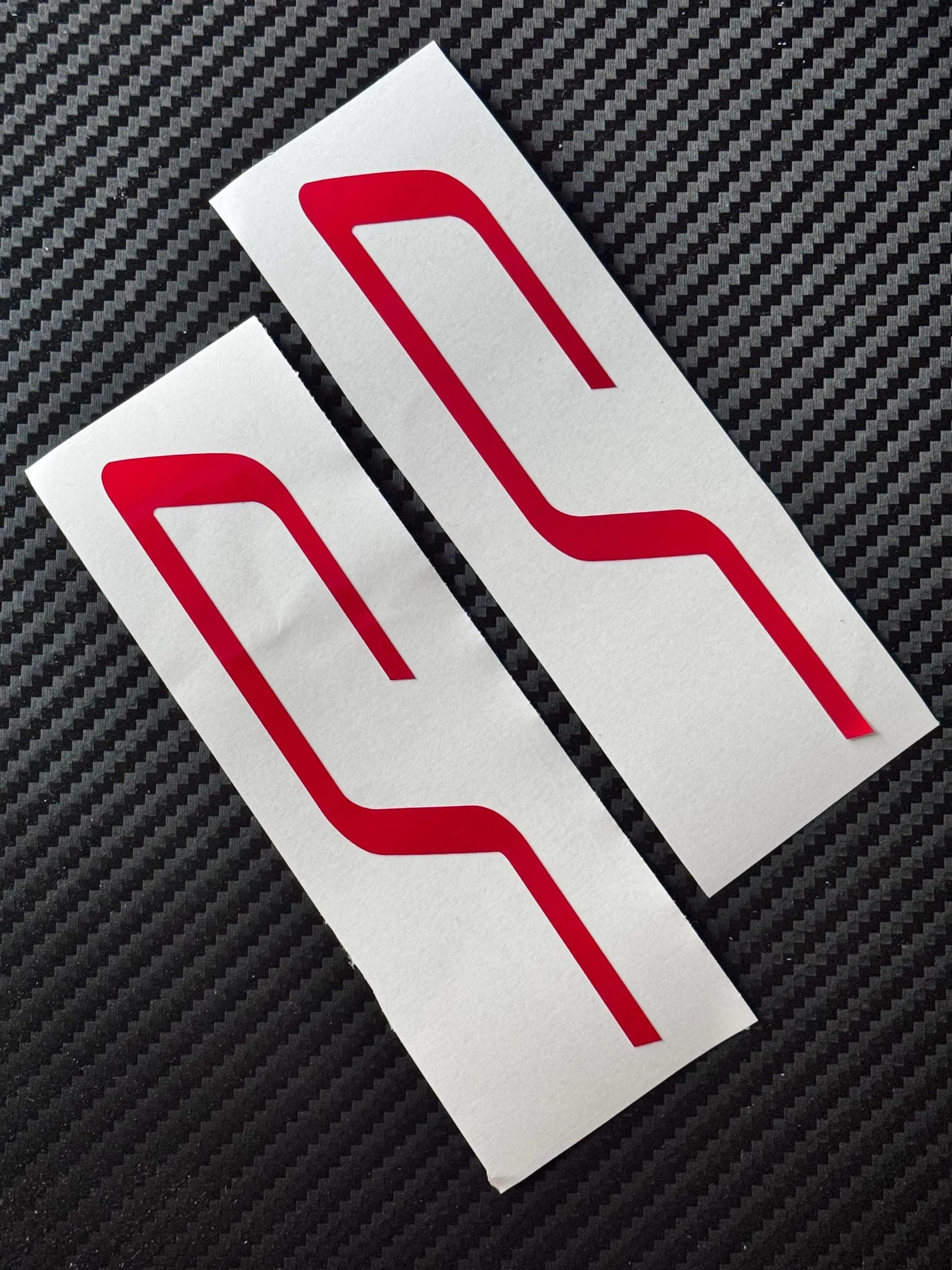 VW Golf 8 GTI Clubsport und Facelift CS Logo Sticker für Türen (Seite)